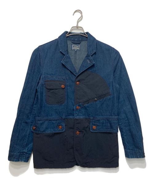 STUDIO D'ARTISAN（ステュディオダルチザン）STUDIO D'ARTISAN (ステュディオダルチザン) ミスターマウンテンシェルジャケット インディゴ サイズ:36の古着・服飾アイテム