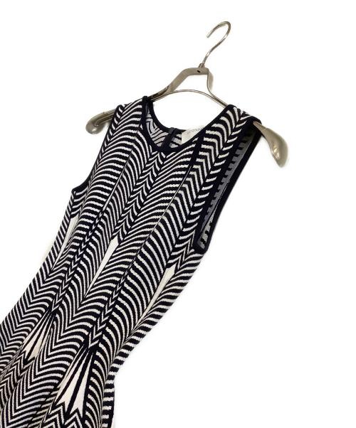 ANTONINO VALENTI per ANAYI（アントニーノ ヴァレンティ アナイ）ANTONINO VALENTI per ANAYI (アントニーノ ヴァレンティ アナイ) ニットワンピース ブラック サイズ:38の古着・服飾アイテム