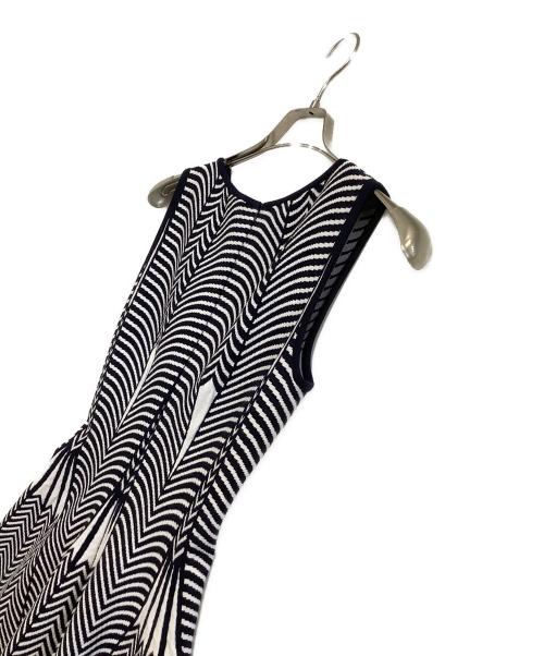 ANTONINO VALENTI per ANAYI（アントニーノ ヴァレンティ アナイ）ANTONINO VALENTI per ANAYI (アントニーノ ヴァレンティ アナイ) ニットワンピース ブラック サイズ:38の古着・服飾アイテム