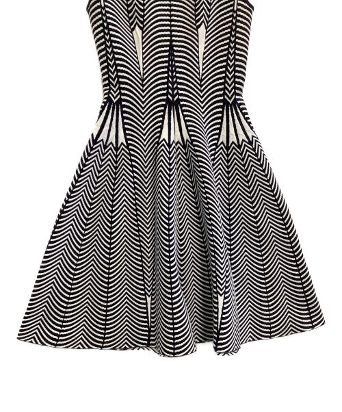 ANTONINO VALENTI per ANAYI（アントニーノ ヴァレンティ アナイ）ANTONINO VALENTI per ANAYI (アントニーノ ヴァレンティ アナイ) ニットワンピース ブラック サイズ:38の古着・服飾アイテム