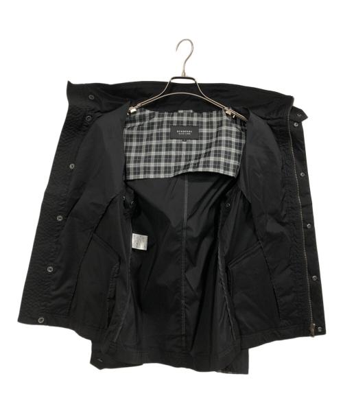 BURBERRY BLACK LABEL（バーバリーブラックレーベル）BURBERRY BLACK LABEL (バーバリーブラックレーベル) フーデットナイロンジャケット ブラック サイズ:Mの古着・服飾アイテム