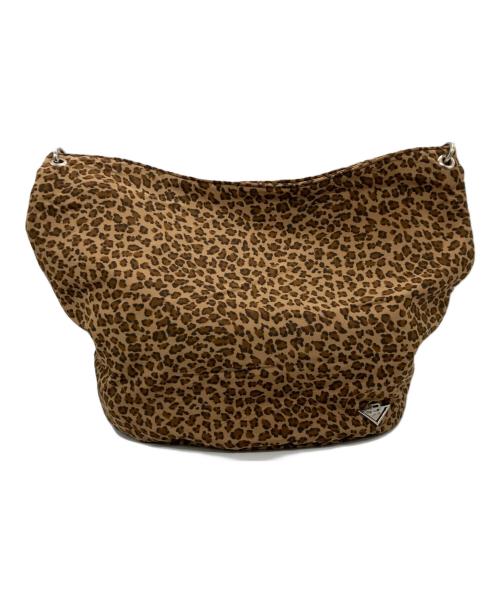 BOTTEGA VENETA（ボッテガベネタ）BOTTEGA VENETA (ボッテガベネタ) ワンショルダーバッグ/レオパード/ハンドバッグ ブラウンの古着・服飾アイテム
