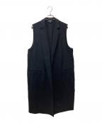 theoryセオリー）の古着「LOFTY WOOL BOXY FIT VEST」｜ブラック