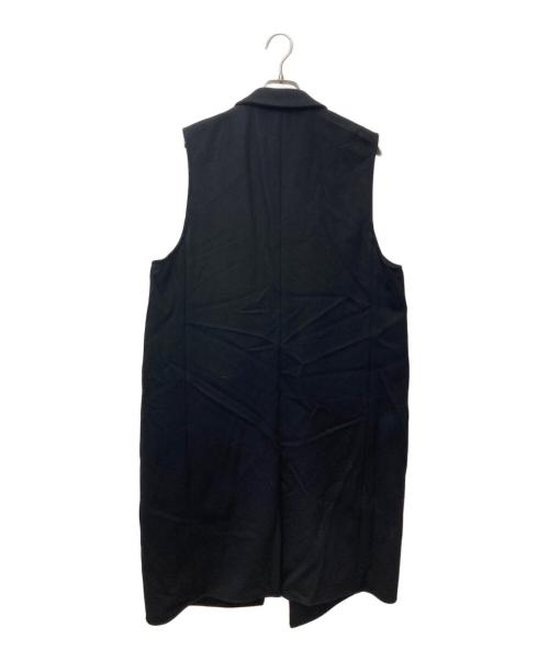 theory（セオリー）theory (セオリー) LOFTY WOOL BOXY FIT VEST ブラック サイズ:Sの古着・服飾アイテム