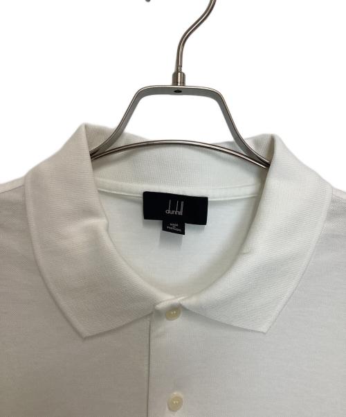 dunhill（ダンヒル）dunhill (ダンヒル) ポロシャツ ホワイト サイズ:XLの古着・服飾アイテム