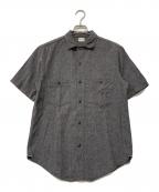 freewheelersフリーホイーラーズ）の古着「SHORT SLEEVE WORK SHIRTS」｜グレー