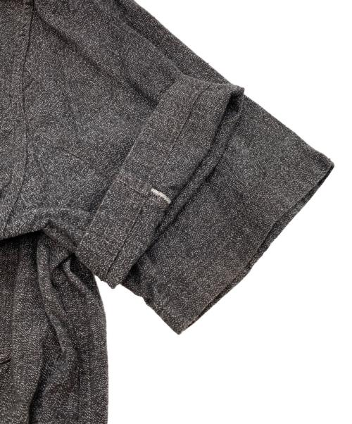 freewheelers（フリーホイーラーズ）freewheelers (フリーホイーラーズ) SHORT SLEEVE WORK SHIRTS グレー サイズ:16の古着・服飾アイテム