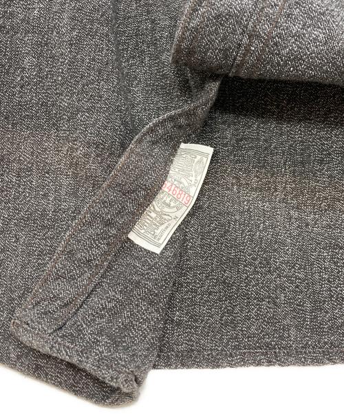 freewheelers（フリーホイーラーズ）freewheelers (フリーホイーラーズ) SHORT SLEEVE WORK SHIRTS グレー サイズ:16の古着・服飾アイテム