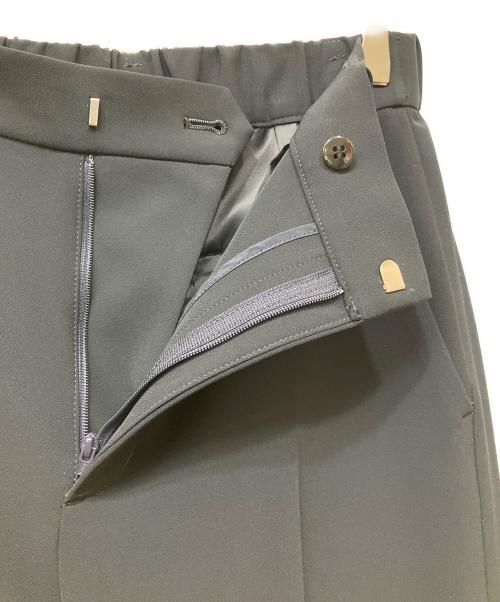 FRAMeWORK（フレームワーク）FRAMeWORK (フレームワーク) ダブルクロススリットパンツ ネイビー サイズ:36の古着・服飾アイテム