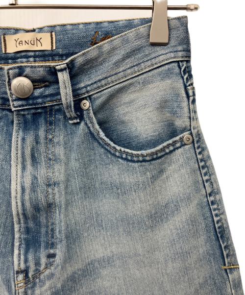 YANUK（ヤヌーク）YANUK (ヤヌーク) ボーイズストレートデニム LEA インディゴ サイズ:63.5(W25)の古着・服飾アイテム
