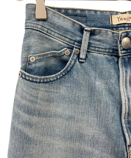 YANUK（ヤヌーク）YANUK (ヤヌーク) ボーイズストレートデニム LEA インディゴ サイズ:63.5(W25)の古着・服飾アイテム