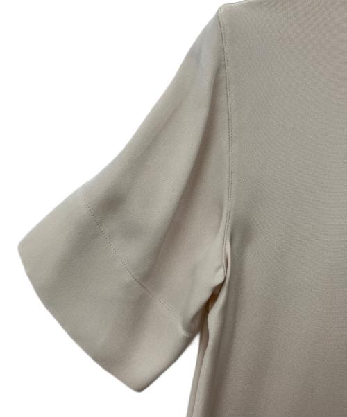 AKRIS（アクリス）AKRIS (アクリス) シルクドレープチュニックドレス ベージュ サイズ:36　の古着・服飾アイテム