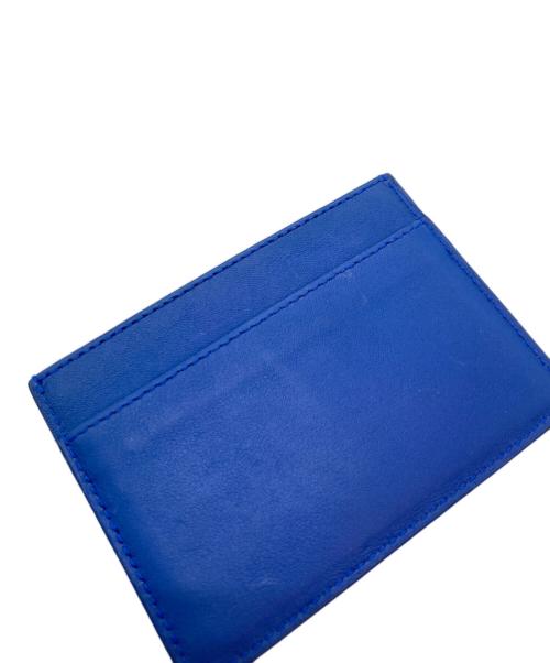 Saint Laurent Paris（サンローランパリ）Saint Laurent Paris (サンローランパリ) カードケース ブルーの古着・服飾アイテム
