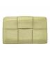 BOTTEGA VENETA (ボッテガベネタ) カードケース 黄緑：9000円