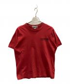 CDGシーディージー）の古着「OVERDYED LOGO T-SHIRT」｜レッド