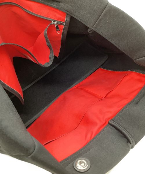 kawa-kawa（カワカワ）kawa-kawa (カワカワ) wet トートバッグM ブラックの古着・服飾アイテム