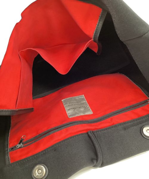 kawa-kawa（カワカワ）kawa-kawa (カワカワ) wet トートバッグM ブラックの古着・服飾アイテム