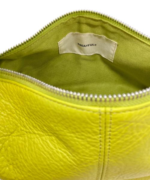 TODAYFUL（トゥデイフル）TODAYFUL (トゥデイフル) Leather Wrap Bag ライムグリーンの古着・服飾アイテム