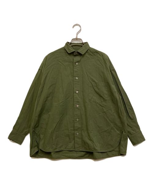 ticca（ティッカ）TICCA (ティッカ) ポケットシャツ グリーン サイズ:FREEの古着・服飾アイテム