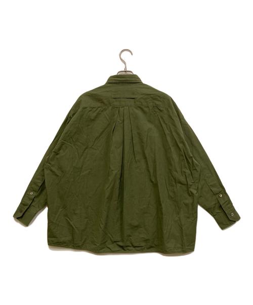 ticca（ティッカ）TICCA (ティッカ) ポケットシャツ グリーン サイズ:FREEの古着・服飾アイテム