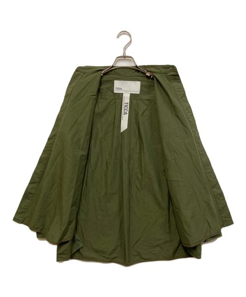 ticca（ティッカ）TICCA (ティッカ) ポケットシャツ グリーン サイズ:FREEの古着・服飾アイテム