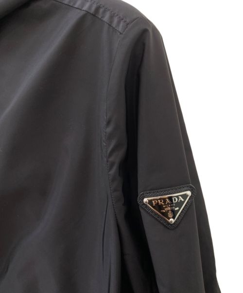 PRADA（プラダ）PRADA (プラダ) ナイロンジャケット ブラック サイズ:38の古着・服飾アイテム