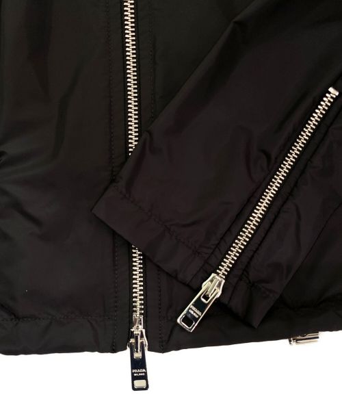 PRADA（プラダ）PRADA (プラダ) ナイロンジャケット ブラック サイズ:38の古着・服飾アイテム