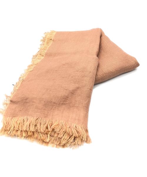 ASAUCE MELER（アソースメレ）ASAUCE MELER (アソースメレ) リネンストール ベージュ 未使用品の古着・服飾アイテム