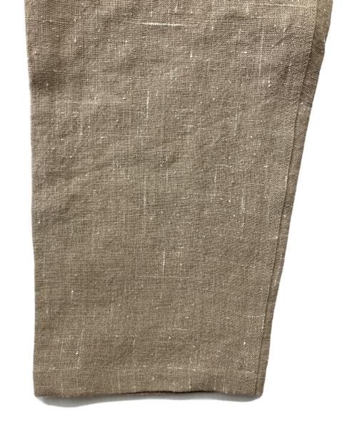 nano・universe（ナノ・ユニバース）nano・universe (ナノ・ユニバース) シルクネップリネンカーゴパンツ ベージュ サイズ:3の古着・服飾アイテム