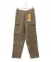 nano・universe（ナノ・ユニバース）の古着「シルクネップリネンカーゴパンツ」｜ベージュ