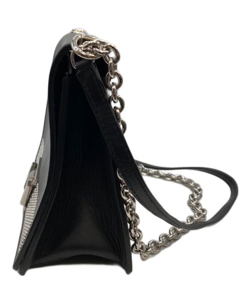 FURLA（フルラ）FURLA (フルラ) チェーンショルダーバッグ　F7791　 ブラックの古着・服飾アイテム