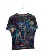 PAUL SMITHポールスミス）の古着「プリントTシャツ」｜ネイビー