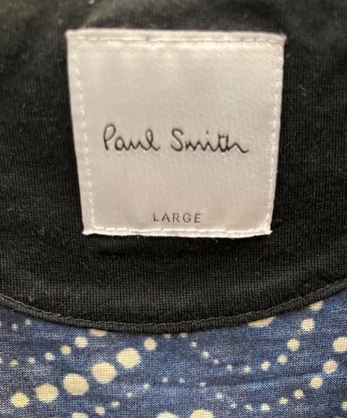 PAUL SMITH（ポールスミス）PAUL SMITH (ポールスミス) プリントTシャツ ネイビー サイズ:Ｌの古着・服飾アイテム