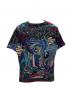 PAUL SMITH (ポールスミス) プリントTシャツ ネイビー サイズ:Ｌ：5000円