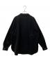 MIDIUMISOLID (ミディウミソリッド) シャツジャケット ブラック サイズ:F：7000円
