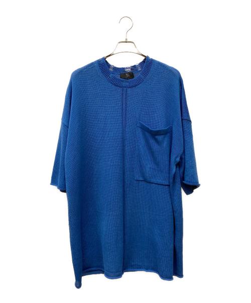 Y's（ワイズ）Y's (ワイズ) WELT PLAIN STITCH CENTER ブルー サイズ:-の古着・服飾アイテム
