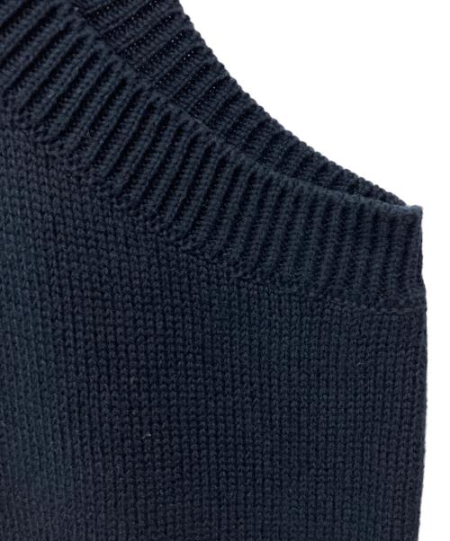 Y's（ワイズ）Y's (ワイズ) バックオープンキャミソールニット ネイビー サイズ:Fの古着・服飾アイテム