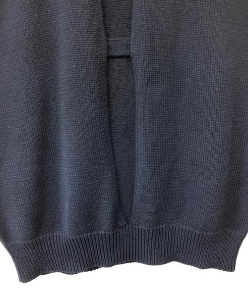Y's（ワイズ）Y's (ワイズ) バックオープンキャミソールニット ネイビー サイズ:Fの古着・服飾アイテム