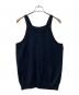 Y's（ワイズ）の古着「バックオープンキャミソールニット」｜ネイビー