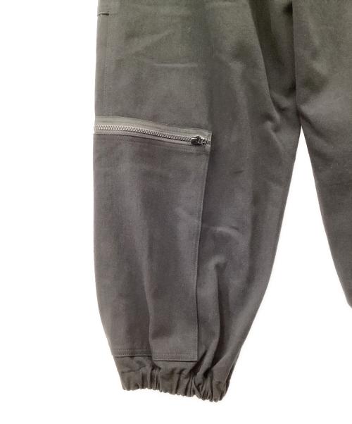 Y's（ワイズ）Y's (ワイズ) コットンサテンマルチポケットパンツ ブラック サイズ:3の古着・服飾アイテム