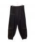 Y's（ワイズ）の古着「コットンサテンマルチポケットパンツ」｜ブラック