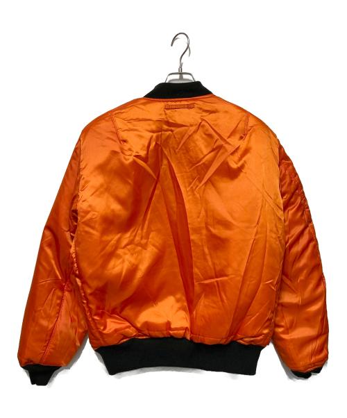 AVIREX（アヴィレックス）AVIREX (アヴィレックス) ピンナップガール MA-1ジャケット ブラック サイズ:2XLの古着・服飾アイテム