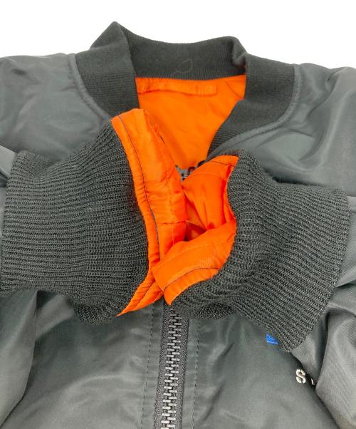 AVIREX（アヴィレックス）AVIREX (アヴィレックス) ピンナップガール MA-1ジャケット ブラック サイズ:2XLの古着・服飾アイテム