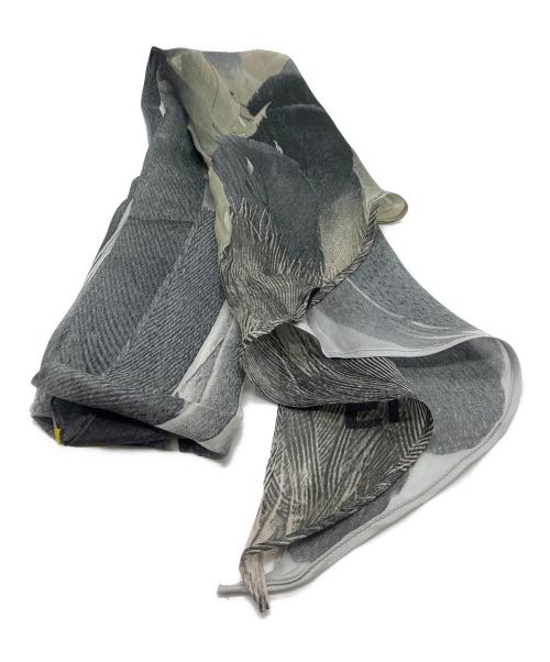 FENDI（フェンディ）FENDI (フェンディ) シルクストール グレーの古着・服飾アイテム