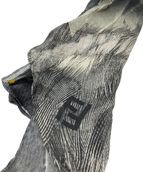 FENDI（フェンディ）FENDI (フェンディ) シルクストール グレーの古着・服飾アイテム