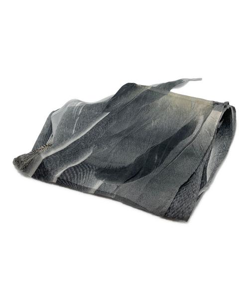 FENDI（フェンディ）FENDI (フェンディ) シルクストール グレーの古着・服飾アイテム