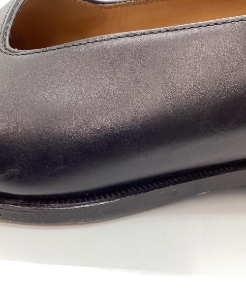 Studio-hidden（スタジオヒドゥン）Studio-hidden (スタジオヒドゥン) ジャーマンボックスカーフローファー ブラック サイズ:25の古着・服飾アイテム