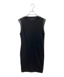 DIESEL（ディーゼル）の古着「ノースリーブワンピース」｜ブラック