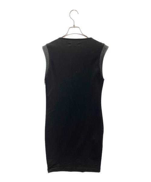DIESEL（ディーゼル）DIESEL (ディーゼル) ノースリーブワンピース ブラック サイズ:XSの古着・服飾アイテム