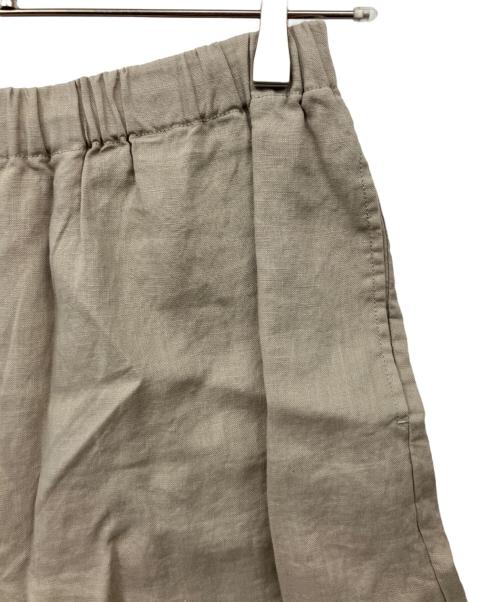 JOURNAL STANDARD（ジャーナルスタンダード）JOURNAL STANDARD (ジャーナルスタンダード) リネンタックキュロット ベージュ サイズ:34の古着・服飾アイテム